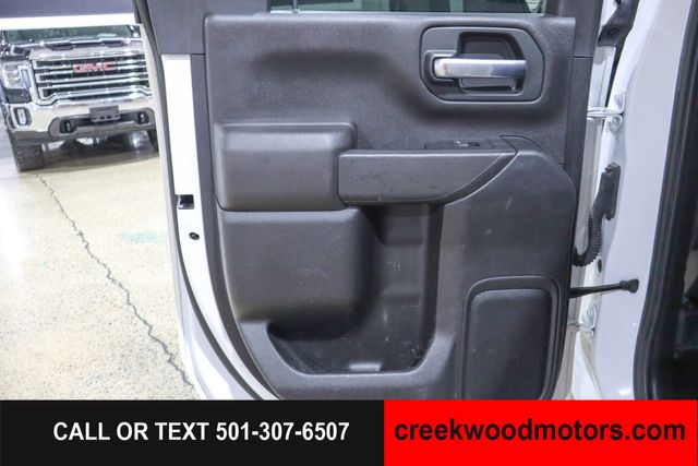 2022 GMC Sierra 2500HD Pro Double Cab 4x4 6.6 GAS 1 Owner White Long Bed