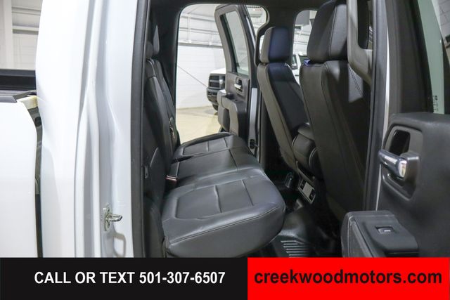 2022 GMC Sierra 2500HD Pro Double Cab 4x4 6.6 GAS 1 Owner White Long Bed