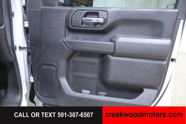 2022 GMC Sierra 2500HD Pro Double Cab 4x4 6.6 GAS 1 Owner White Long Bed