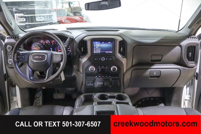 2022 GMC Sierra 2500HD Pro Double Cab 4x4 6.6 GAS 1 Owner White Long Bed