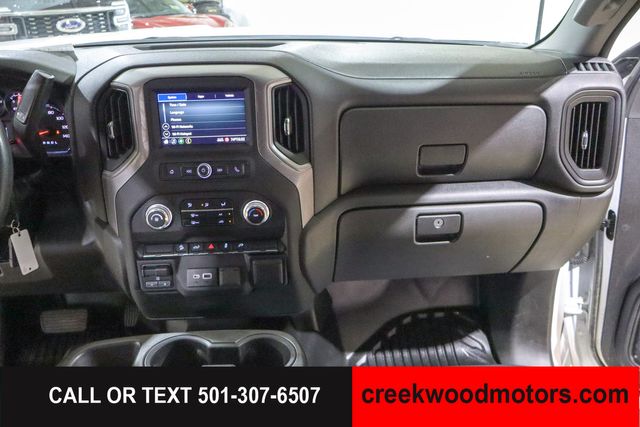 2022 GMC Sierra 2500HD Pro Double Cab 4x4 6.6 GAS 1 Owner White Long Bed