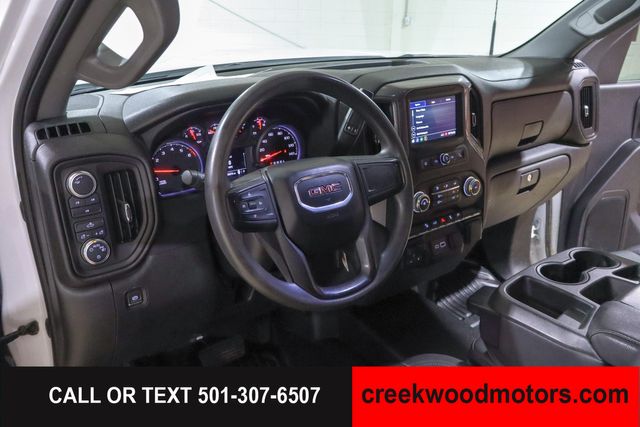 2022 GMC Sierra 2500HD Pro Double Cab 4x4 6.6 GAS 1 Owner White Long Bed