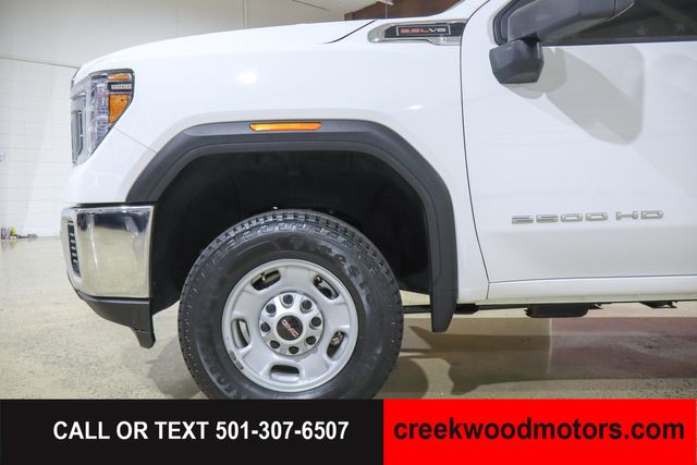 2022 GMC Sierra 2500HD Pro Double Cab 4x4 6.6 GAS 1 Owner White Long Bed 2022 GMC Sierra 2500HD Pro Double Cab 4x4 6.6 GAS 1 Owner White Long Bed