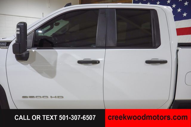2022 GMC Sierra 2500HD Pro Double Cab 4x4 6.6 GAS 1 Owner White Long Bed 2022 GMC Sierra 2500HD Pro Double Cab 4x4 6.6 GAS 1 Owner White Long Bed