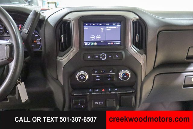 2022 GMC Sierra 2500HD Pro Double Cab 4x4 6.6 GAS 1 Owner White Long Bed