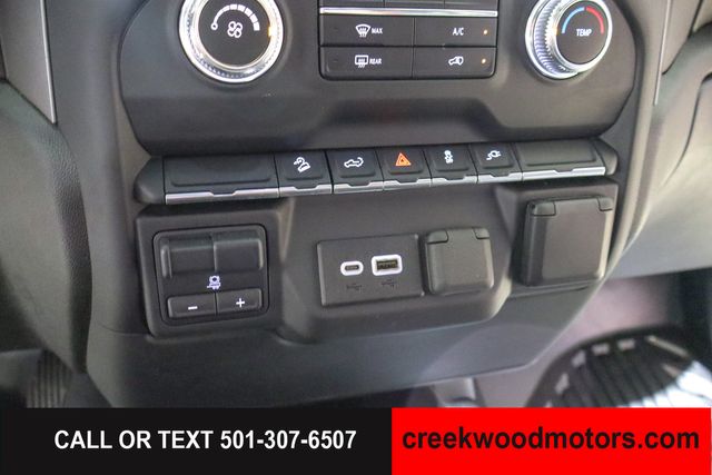 2022 GMC Sierra 2500HD Pro Double Cab 4x4 6.6 GAS 1 Owner White Long Bed