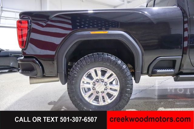 2022 GMC Sierra 2500HD Denali 4x4 Duramax Diesel Allison LEVELED NewTires