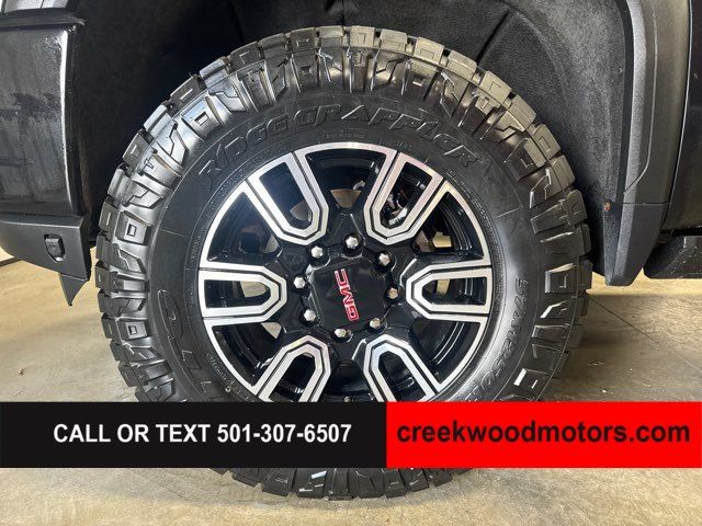 2022 GMC Sierra 2500HD AT4 4x4 Duramax Diesel Allison 1 Owner LEVELED 37s