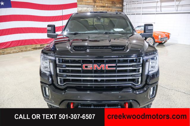 2022 GMC Sierra 2500HD AT4 4x4 Duramax Diesel Allison 1 Owner LEVELED 37s