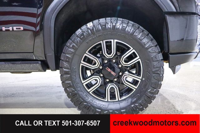 2022 GMC Sierra 2500HD AT4 4x4 Duramax Diesel Allison 1 Owner LEVELED 37s