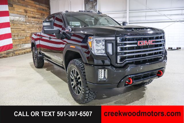 2022 GMC Sierra 2500HD AT4 4x4 Duramax Diesel Allison 1 Owner LEVELED 37s