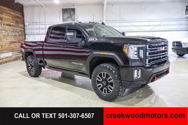 2022 GMC Sierra 2500HD AT4 4x4 Duramax Diesel Allison 1 Owner LEVELED 37s