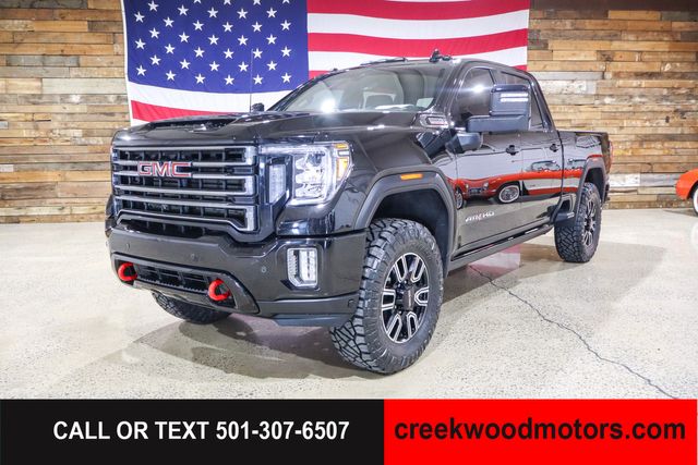 2022 GMC Sierra 2500HD AT4 4x4 Duramax Diesel Allison 1 Owner LEVELED 37s