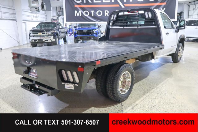2022 GMC Sierra 3500HD Chassis Cab FLATBED 11ft Dually Pro 2wd Reg Cab 6.6 GAS 1Owner 2022 GMC Sierra 3500HD Chassis Cab FLATBED 11ft Dually Pro 2wd Reg Cab 6.6 GAS 1Owner
