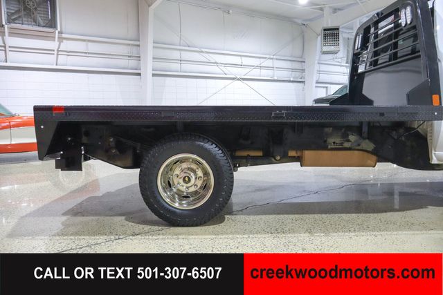 2022 GMC Sierra 3500HD Chassis Cab FLATBED 11ft Dually Pro 2wd Reg Cab 6.6 GAS 1Owner