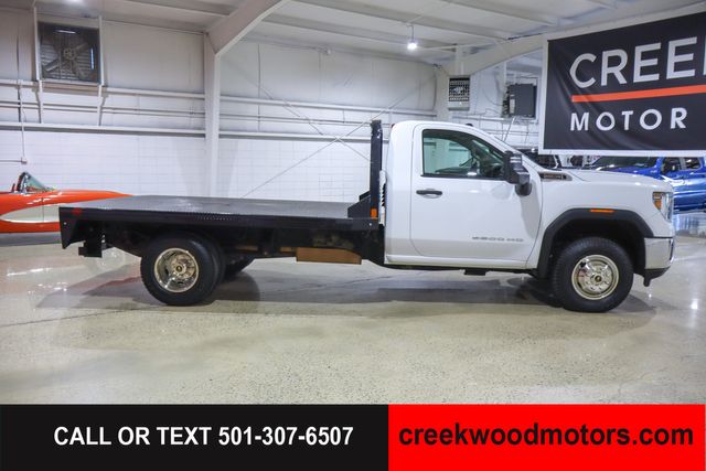 2022 GMC Sierra 3500HD Chassis Cab FLATBED 11ft Dually Pro 2wd Reg Cab 6.6 GAS 1Owner 2022 GMC Sierra 3500HD Chassis Cab FLATBED 11ft Dually Pro 2wd Reg Cab 6.6 GAS 1Owner