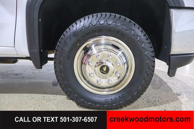 2022 GMC Sierra 3500HD Chassis Cab FLATBED 11ft Dually Pro 2wd Reg Cab 6.6 GAS 1Owner