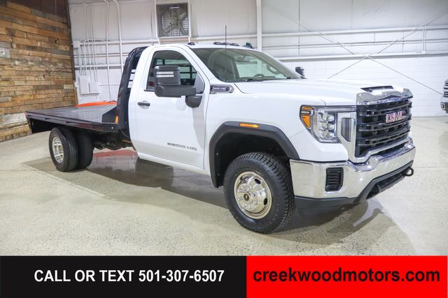 2022 GMC Sierra 3500HD Chassis Cab FLATBED 11ft Dually Pro 2wd Reg Cab 6.6 GAS 1Owner 2022 GMC Sierra 3500HD Chassis Cab FLATBED 11ft Dually Pro 2wd Reg Cab 6.6 GAS 1Owner