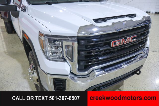 2022 GMC Sierra 3500HD Chassis Cab FLATBED 11ft Dually Pro 2wd Reg Cab 6.6 GAS 1Owner