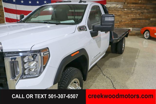 2022 GMC Sierra 3500HD Chassis Cab FLATBED 11ft Dually Pro 2wd Reg Cab 6.6 GAS 1Owner 2022 GMC Sierra 3500HD Chassis Cab FLATBED 11ft Dually Pro 2wd Reg Cab 6.6 GAS 1Owner