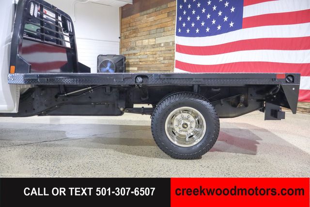 2022 GMC Sierra 3500HD Chassis Cab FLATBED 11ft Dually Pro 2wd Reg Cab 6.6 GAS 1Owner