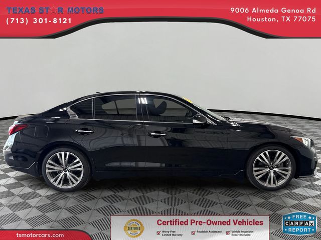 2022 Infiniti Q50 SENSORY | Houston, TX | Texas Star Motors 2022 Infiniti Q50 SENSORY | Houston, TX | Texas Star Motors