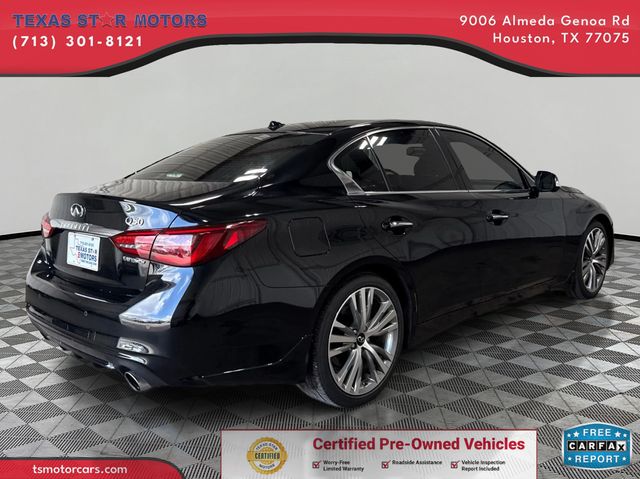 2022 Infiniti Q50 SENSORY | Houston, TX | Texas Star Motors