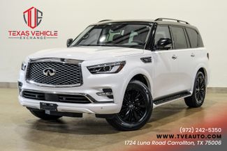 2022 Infiniti QX80 LUXE SUNROOF,360 CAM,HTD LTH,20'S,52K MILES | Carrollton, TX | Texas Vehicle Exchange