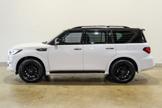 2022 Infiniti QX80 LUXE SUNROOF,360 CAM,HTD LTH,20'S,52K MILES | Carrollton, TX | Texas Vehicle Exchange