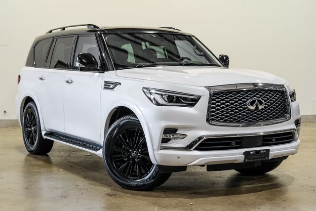 2022 Infiniti QX80 LUXE SUNROOF,360 CAM,HTD LTH,20'S,52K MILES | Carrollton, TX | Texas Vehicle Exchange 2022 Infiniti QX80 LUXE SUNROOF,360 CAM,HTD LTH,20'S,52K MILES | Carrollton, TX | Texas Vehicle Exchange