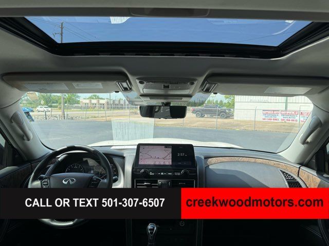 2022 Infiniti QX80 Premium Select V8 22s Sunroof Financing White NICE