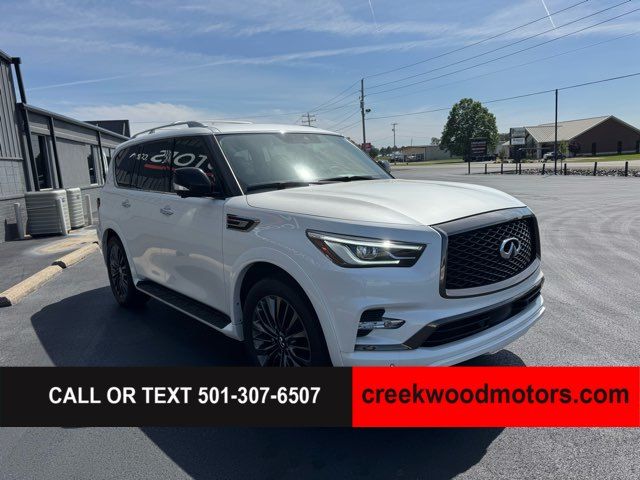 2022 Infiniti QX80 Premium Select V8 22s Sunroof Financing White NICE