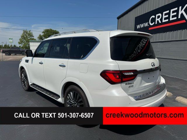 2022 Infiniti QX80 Premium Select 4x4 22s Sunroof Financing White 2022 Infiniti QX80 Premium Select 4x4 22s Sunroof Financing White