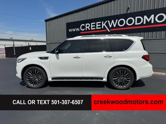 2022 Infiniti QX80 Premium Select V8 22s Sunroof Financing White NICE
