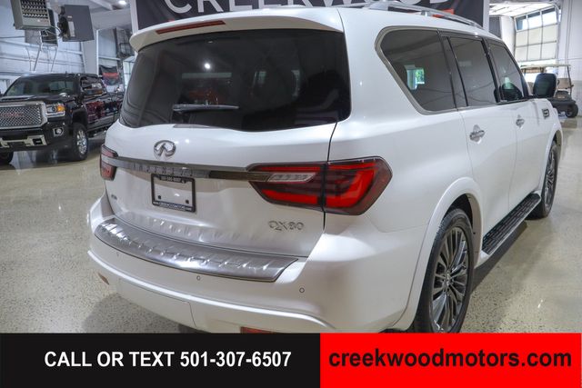 2022 Infiniti QX80 Premium Select 4x4 22s Sunroof Financing White