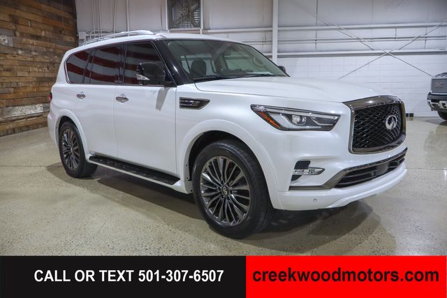 2022 Infiniti QX80 Premium Select 4x4 22s Sunroof Financing White 2022 Infiniti QX80 Premium Select 4x4 22s Sunroof Financing White