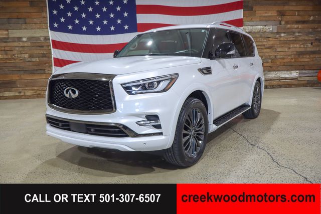 2022 Infiniti QX80 Premium Select 4x4 22s Sunroof Financing White 2022 Infiniti QX80 Premium Select 4x4 22s Sunroof Financing White