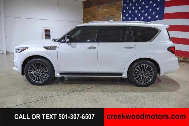 2022 Infiniti QX80 Premium Select 4x4 22s Sunroof Financing White