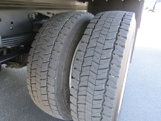 2022 International CV515 Crew Cab 4x4 with 12' Stake Body and Lift Gate