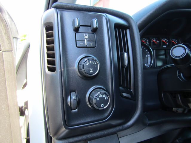 2022 International CV515 Crew Cab 4x4 with 12' Stake Body and Lift Gate