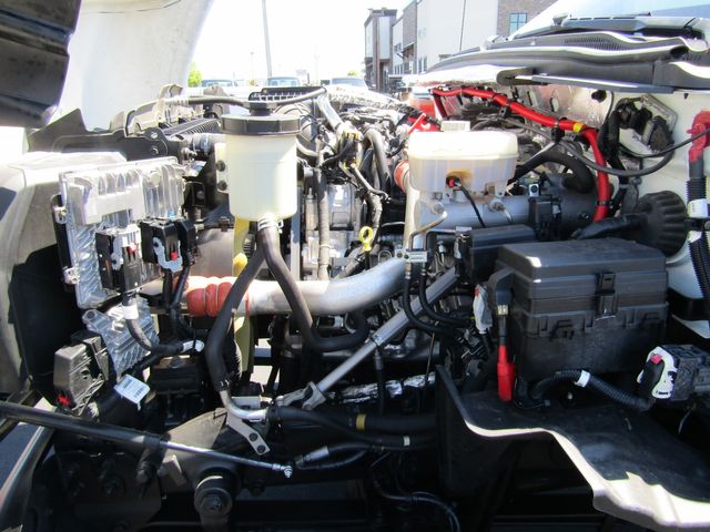 2022 International CV515 Crew Cab 4x4 with 12' Stake Body and Lift Gate