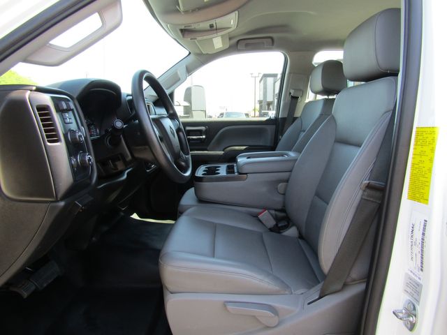 2022 International CV515 Crew Cab 4x4 with 12' Stake Body and Lift Gate