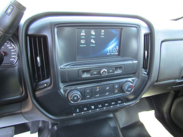 2022 International CV515 Crew Cab 4x4 with 12' Stake Body and Lift Gate