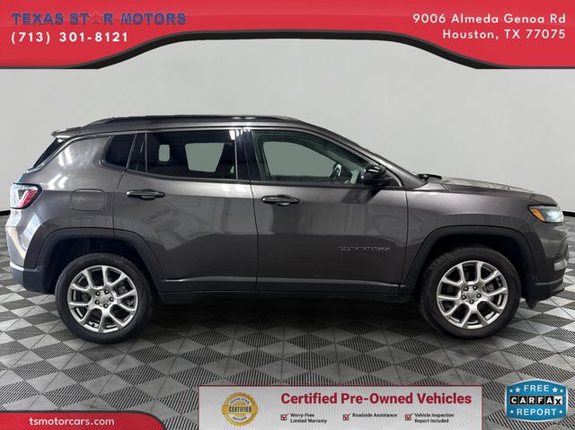 2022 Jeep COMPASS LATITUDE LUX | Houston, TX | Texas Star Motors 2022 Jeep COMPASS LATITUDE LUX | Houston, TX | Texas Star Motors