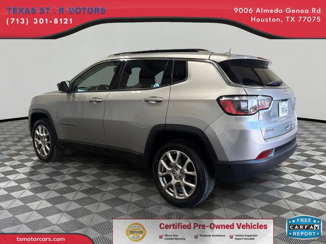 2022 Jeep COMPASS LATITUDE LUX | Houston, TX | Texas Star Motors 2022 Jeep COMPASS LATITUDE LUX | Houston, TX | Texas Star Motors