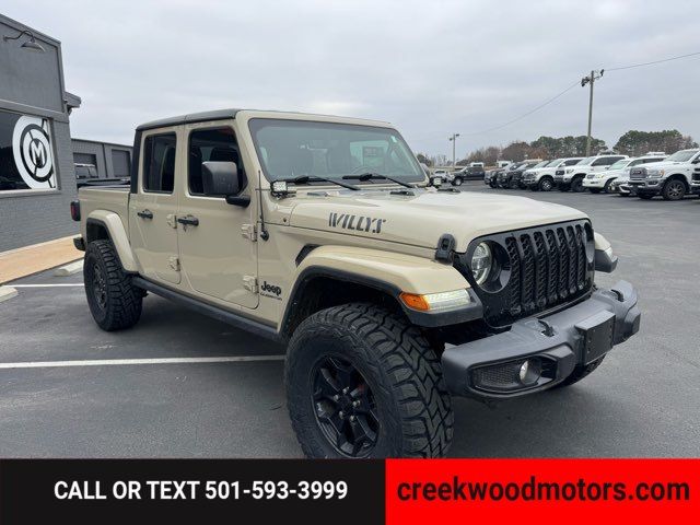 2022 Jeep Gladiator Willys Sport 4x4 V6 Auto 1 Owner New Tires LIFTED