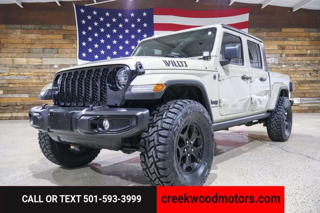 2022 Jeep Gladiator Willys Sport 4x4 V6 Auto 1 Owner New Tires LIFTED 2022 Jeep Gladiator Willys Sport 4x4 V6 Auto 1 Owner New Tires LIFTED