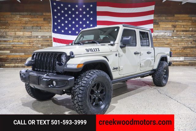2022 Jeep Gladiator Willys Sport 4x4 V6 Auto 1 Owner New Tires LIFTED 2022 Jeep Gladiator Willys Sport 4x4 V6 Auto 1 Owner New Tires LIFTED