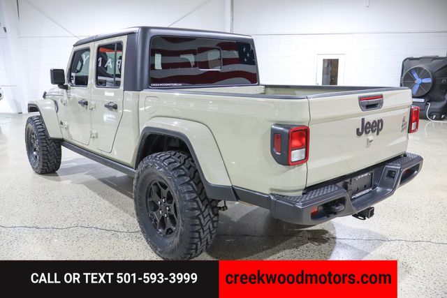 2022 Jeep Gladiator Willys Sport 4x4 V6 Auto 1 Owner New Tires LIFTED