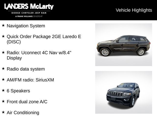 2022 Jeep Grand Cherokee WK Laredo E